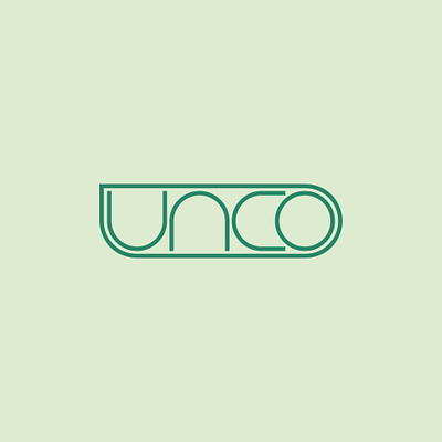 UnCo branding typography