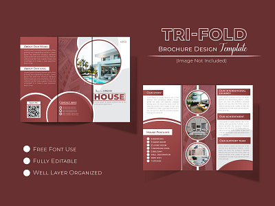 PROFESSIONAL REAL ESTATE TRI-FOLD BROCHURE DESIGN agency branding brcohure design brochure business design house sale marketing print design print item real estate real estate agency real estate agent real estate brochure real estate flyer realtor square flyer template trifold trifold brochure