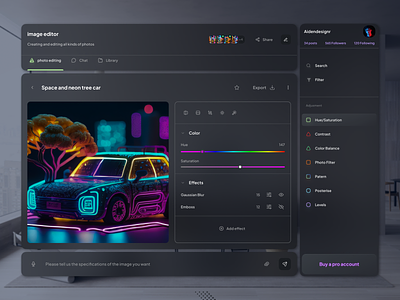 image editor ai art design illustration typography ui uiux ux
