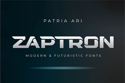 Zaptron - Modern Fonts automotive car construction electric energy heavyweight logotype network retro font space sport vehicle