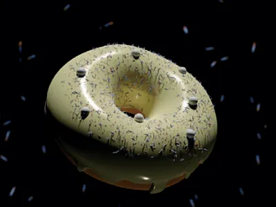 Donut Project 3d blender tutorial donut