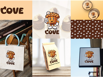 Mascot Logo For Cove Pastries! bakerybranding bakerylove branding chill covepastries delightfultreats graphicdesigner illusrations indulgentflavors party passionforbaking savorthemoment