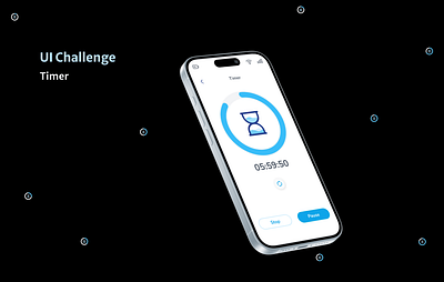 Timer | Daily UI Challenge 100dayuichallenge dailyui figma timer uiux