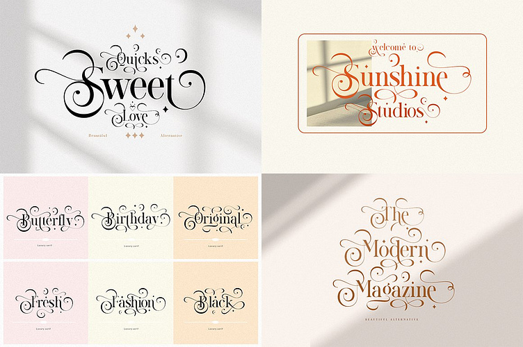 Handwritten Fonts Collection by Logo Font on Dribbble