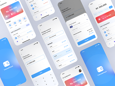 TransakSaya UI Design branding graphic design mobile ui ux web