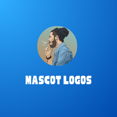 Mascot logo graphic design logo mascot logo ui