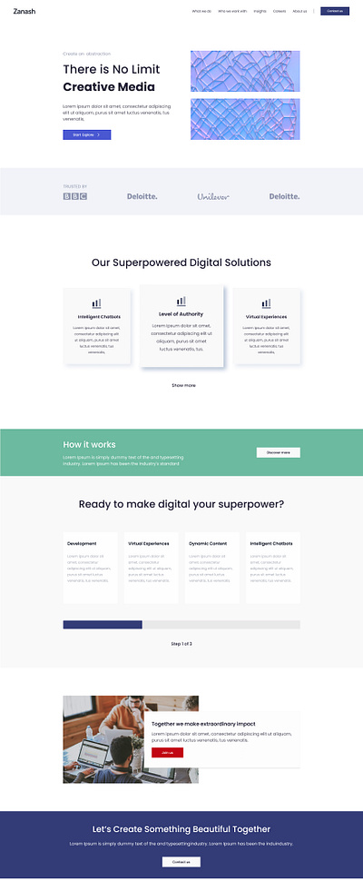 Landing Page - Web branding design landingpage logo ux uı