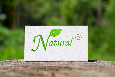 Natural Logo branding design designideas graphic design illustration logo posterdesign posters socialmediaposter ui