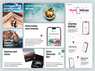 Atlas Obscura Marketing UI kits