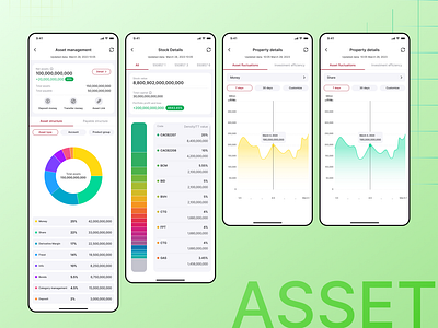 Asset app design ui ux