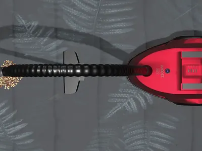 Beko vacuum cleaner 3d