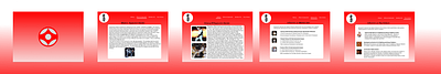 Kyokushin Karate App graphic design tribute page ui