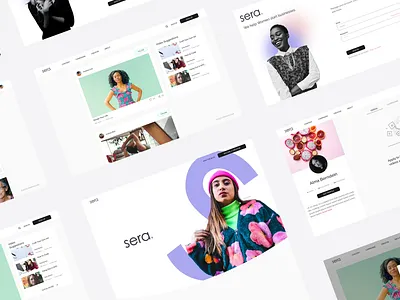 Sera Web App design figma figma design flat illustration minimal product design ui