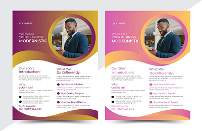 corporate business flyer design advertising banner branding business company contact design flyer marketing media poster promotion template