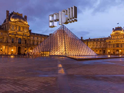 Epic Louvre Museum (Camera Tracking) 3d adobe after effect camera tracking france louvre louvre museum motion graphics