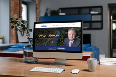Steve Lehman—Campaign WebSite Design ui web website website design wordpress