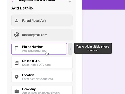 Form design focusing on transparency. buttons details form foamdesign focused form form fields form inputs form modal inputs interactions project tooltips ui ux webapps