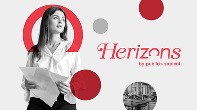 Herizons - Branding branding graphic design identity logo talks tecnology women