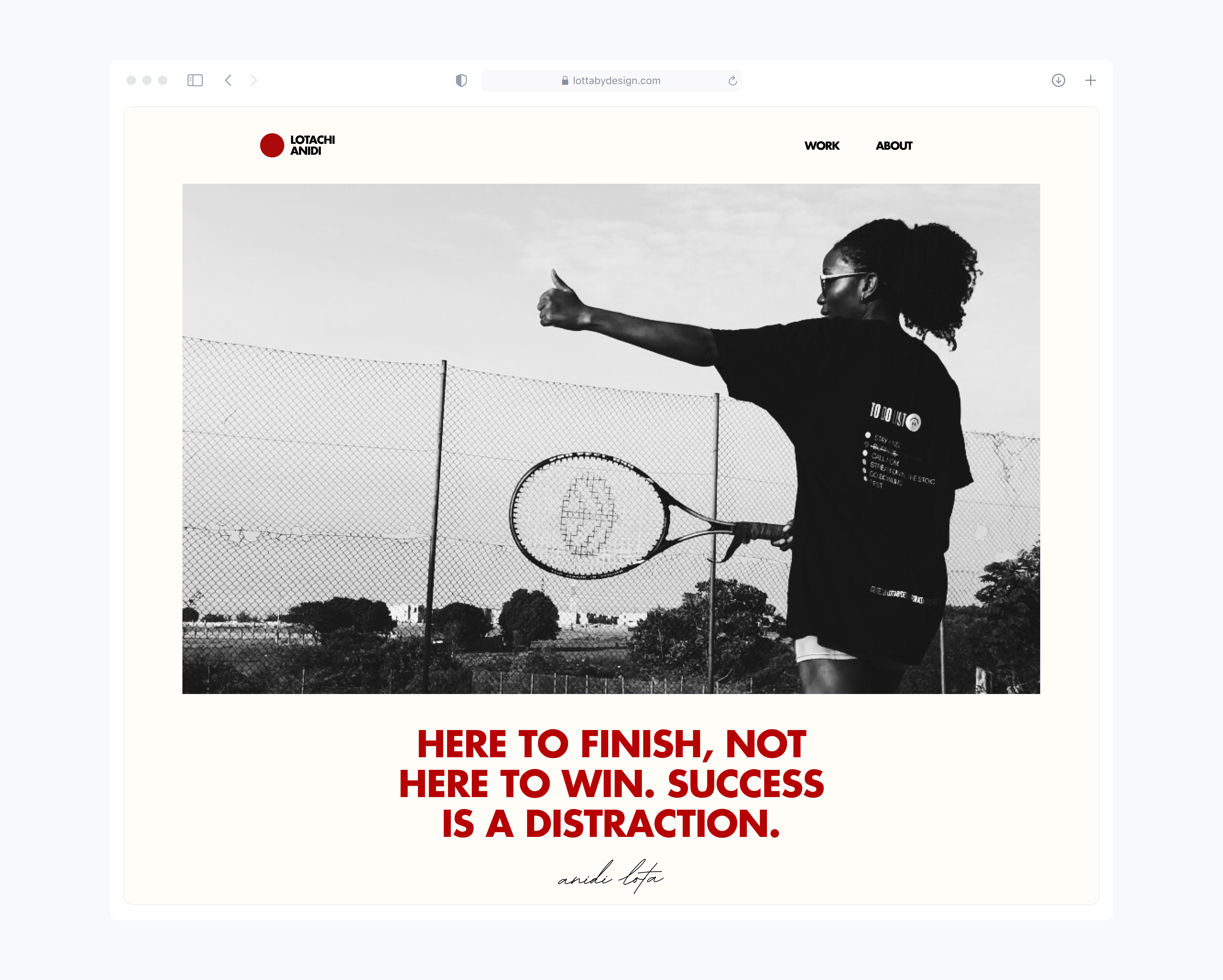 Experiment #2 on Personal Site hero section portfolio design