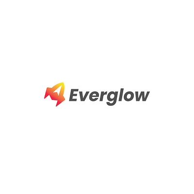 Everglow logo design apps logo brand identity creative logo design icon illustration logo logo mark modern logo