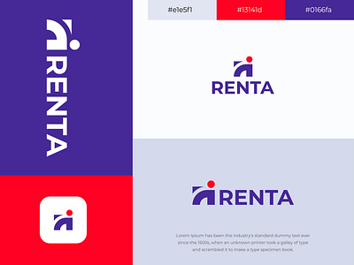 Renta human research. Man power agency logo. agency brand identity branding business logo company logo corporate graphic design human illustration logo design marketing renta research travelling vector