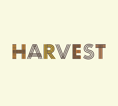 Harvest logo design