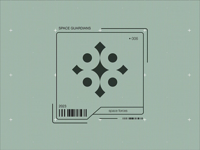 HUD Logo 006 - Space Forces - Space Guardians 2d after effects animation design graphic design illustration logo motion graphics ui