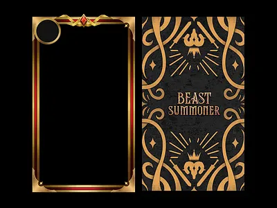 Beast Summoner Card Game Project boardgame cardgame game assets game design game illustration graphic design illustration