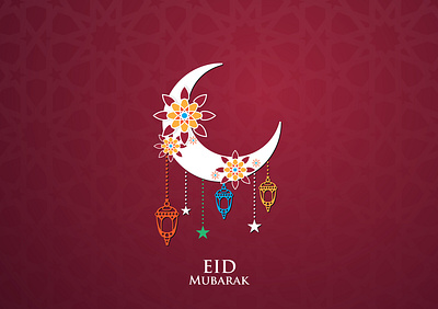 Eid Mubarak Post Design branding design eid eid mubarak eid mubarak post design facebook post graphic design logo mubarak