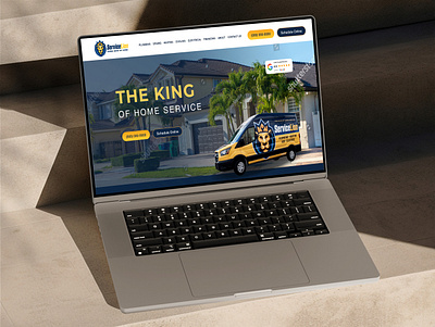 Responsive website for a home service company