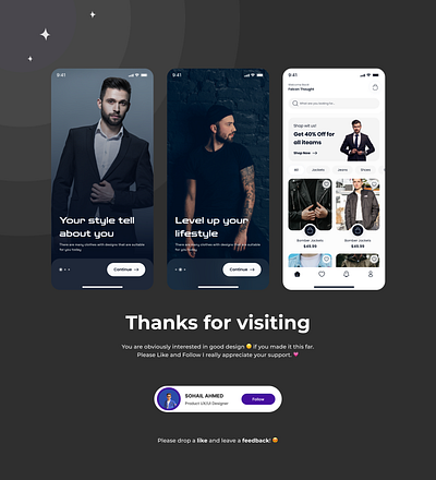 E commerce Clothing Mobile App Design ecommerce app figma mobile app ui uxui