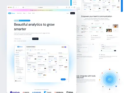 Sass Landing Page Website bento box bento grid sassworkflow website sass