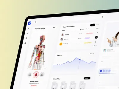 Medical Admin Dashboard admin body dashboard design health hospital medical admin dashboard patient care ui ux