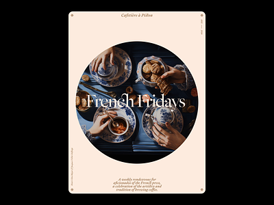 French Fridays — Design Exploration art concept creative design graphic design typography