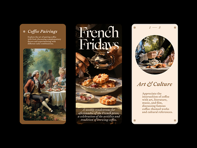 French Fridays — Design Exploration art direction concept design graphic design layout typography