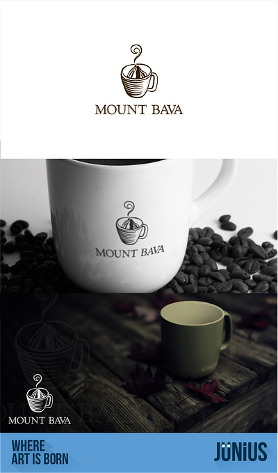 Coffee Brand Logo Design branding design graphic design logo vector