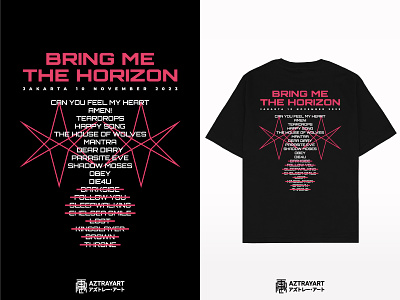 Unfinished Show band band merch bmth bring me the horizon concert concert merchandise deathcore design illustration merch merchandise metal metalcore show show merch show merchandise tour tour merch tour merchandise tshirt design