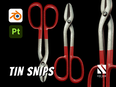 Tin Snips 3d