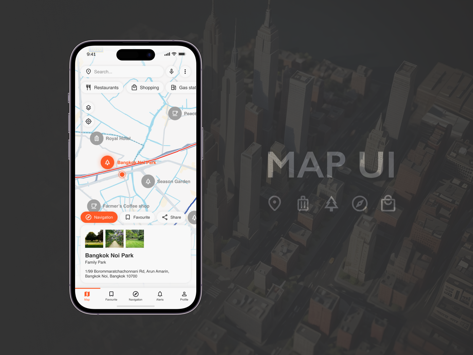 Day 29 : Map Design ui