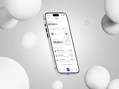 PureVault Finance | Banking Mobile App | Fintech app bank blue card clean clear credit debit design finance fintech funds minimal mobile safe startup transactions ui ux white