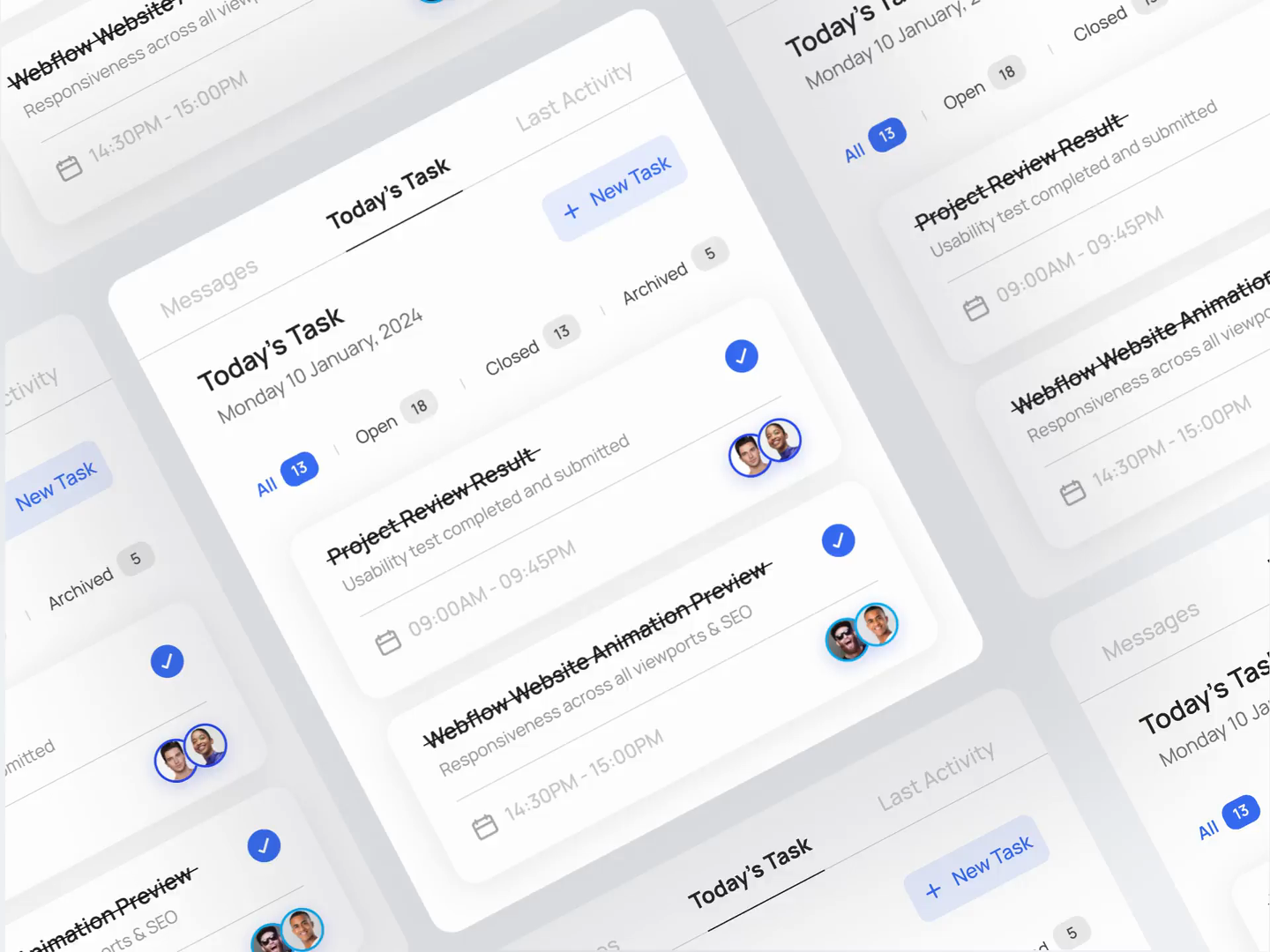 Example of Mobile & B2 B Saa S Web App Design