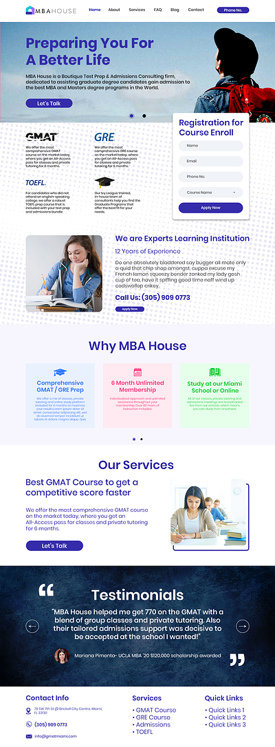 MBA House: Your Gateway to Business Success webdesigner