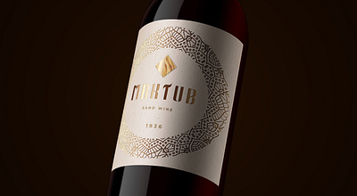 Maktub - Brand Identity & Communication Design arabic art direction bottle brand design brand identity branding islam label design muslim packaging design visual identity wine