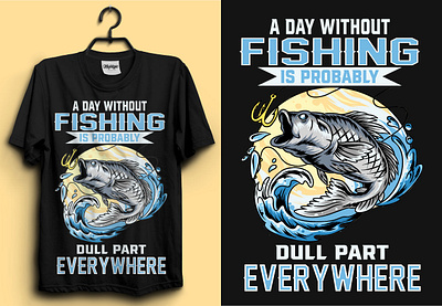 Fishing T-Shirt Design | USA T-shirt Design | Tee america branding clean cloth colorful creative design eye catchy fish fishing hunting illustration modern rain t shirt