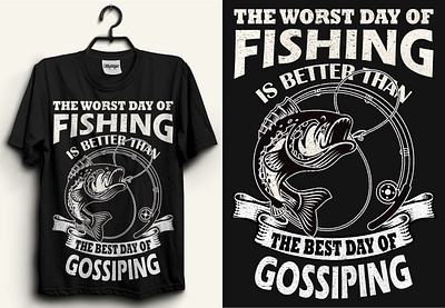 Fishing T-Shirt Design | USA T-shirt Design | Tee america branding clean cloth creative design eye catchy fish fishing illustration modern t shirt tee water