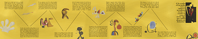 Miró: A Journey Through Art and Life art autobiography design graphic design illustration illustrator indesign joan miro