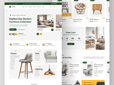 Furniture Ecommerce Website / Furniture Store Website Figma UI design designer figma figma designer figma ui ux designer figma web designer furniture ecommerce website furniture store furniture website hire ui ux designer landing page shopify uxui web web design web designer web designer in usa web developer website wordpress