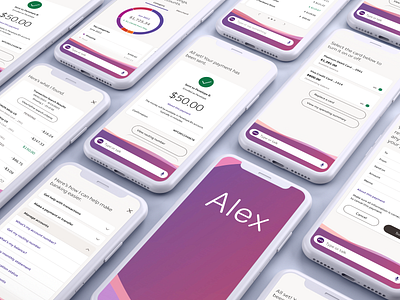 Banking Virtual Assistant App (2) ai assistant banking branding chat chat bot checking confirmation conversational technology deposit design system finance payment style guide ui ux