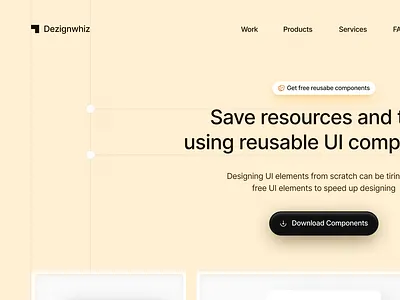 Hero section ui uidesign uiux ux uxdesign