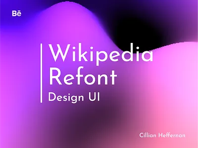 Wikipedia Refont figma ux wikipedia